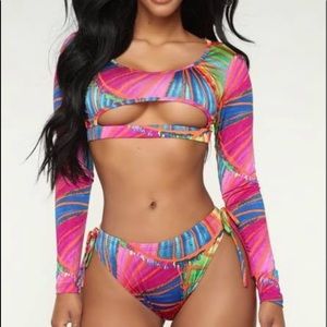 Fashion Nova bathing suit LARGE